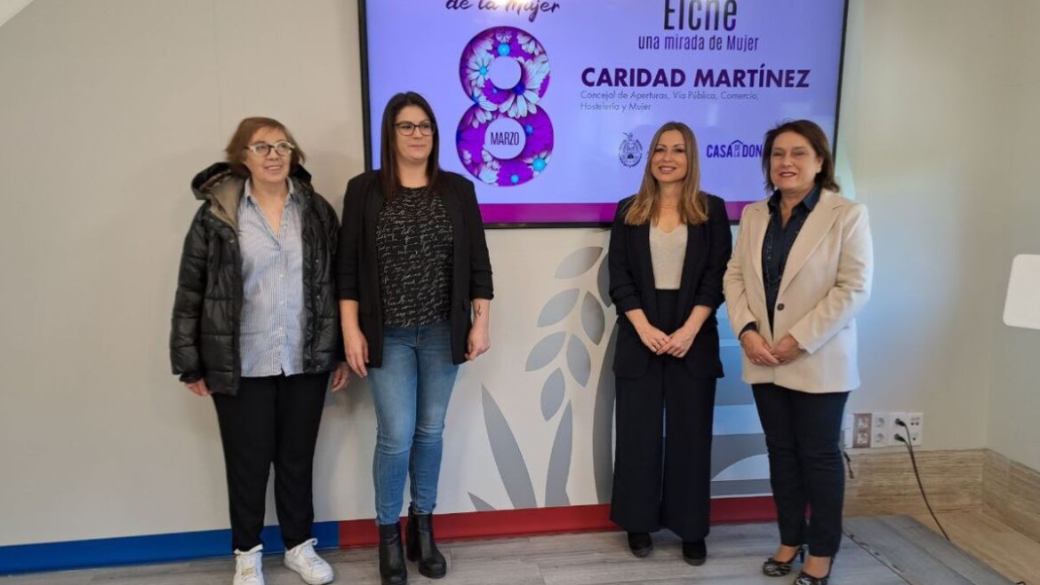 “Elche, una mirada de mujer” da nombre a la programación de actos dedicados al 8M