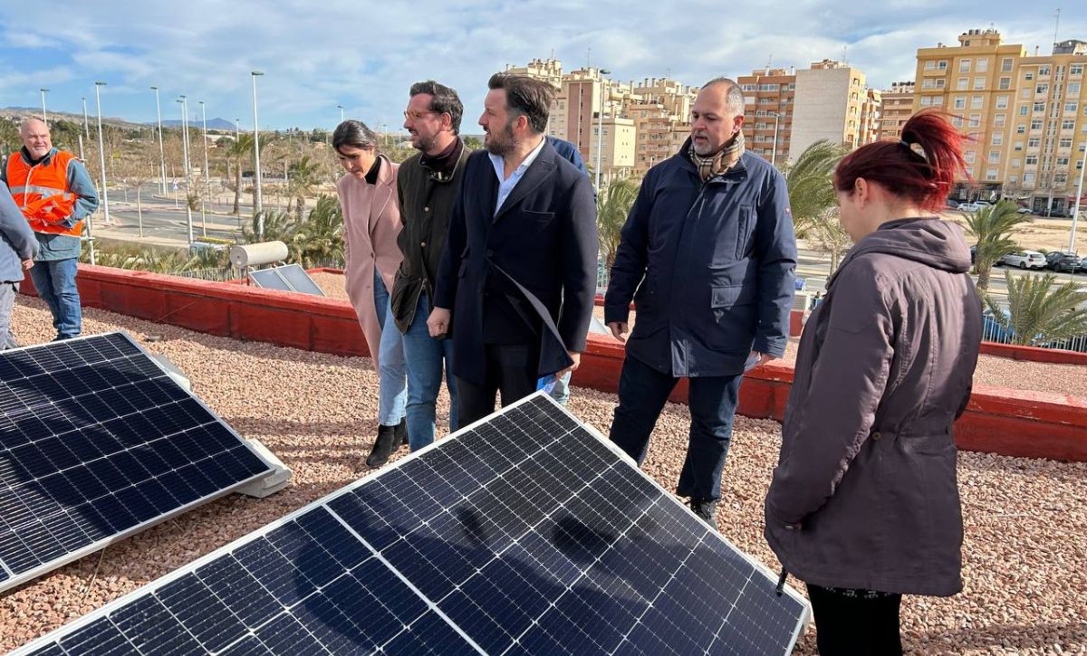 Placas Solares Colegio Clara Campoamor