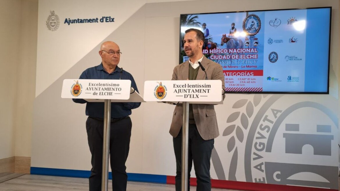 La Marina acull una nova edició del Raid Hípic Nacional Ciutat d’Elx