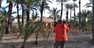 Elx acull dos rodatges de projecció internacional sobre l’artesania de la Palma Blanca i el Palmerar