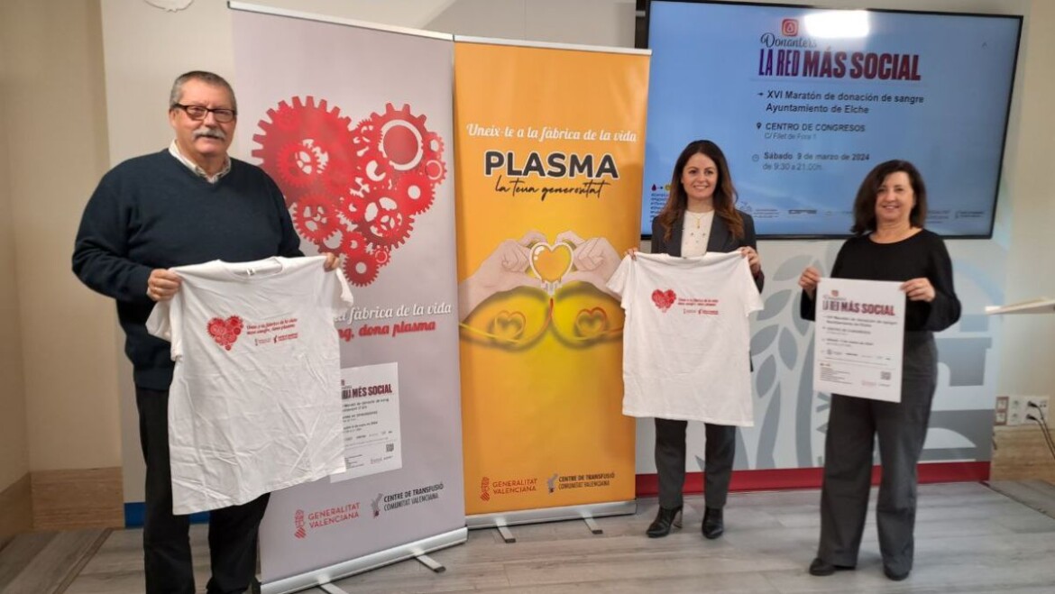 La maratón de donación de sangre vuelve al Centro de Congresos este sábado 9 de marzo