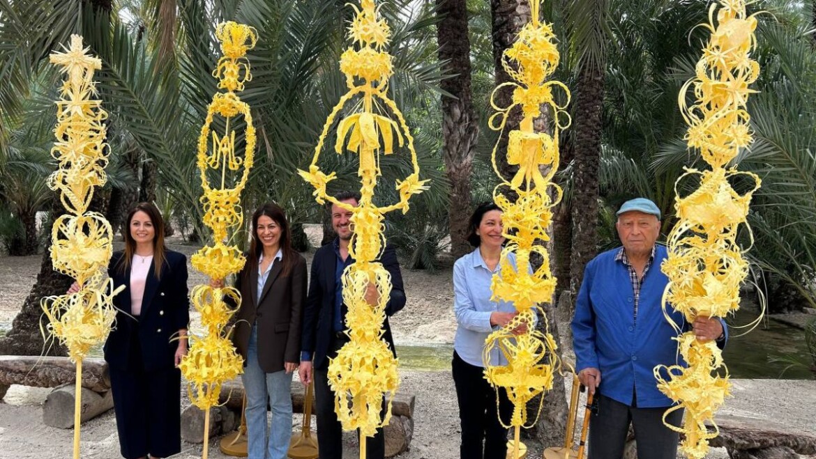 Elche envía las palmas blancas al Papa y los Reyes de España entre otras autoridades