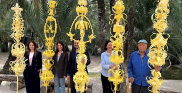 Elche envía las palmas blancas al Papa y los Reyes de España entre otras autoridades