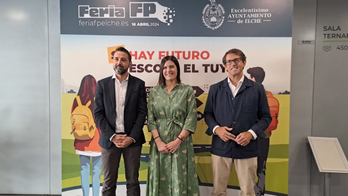 Èxit en la inauguració de la I Fira Municipal de Formació Professional a Elx