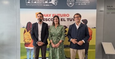 Éxito en la inauguración de la I Feria Municipal de Formación Profesional en Elche