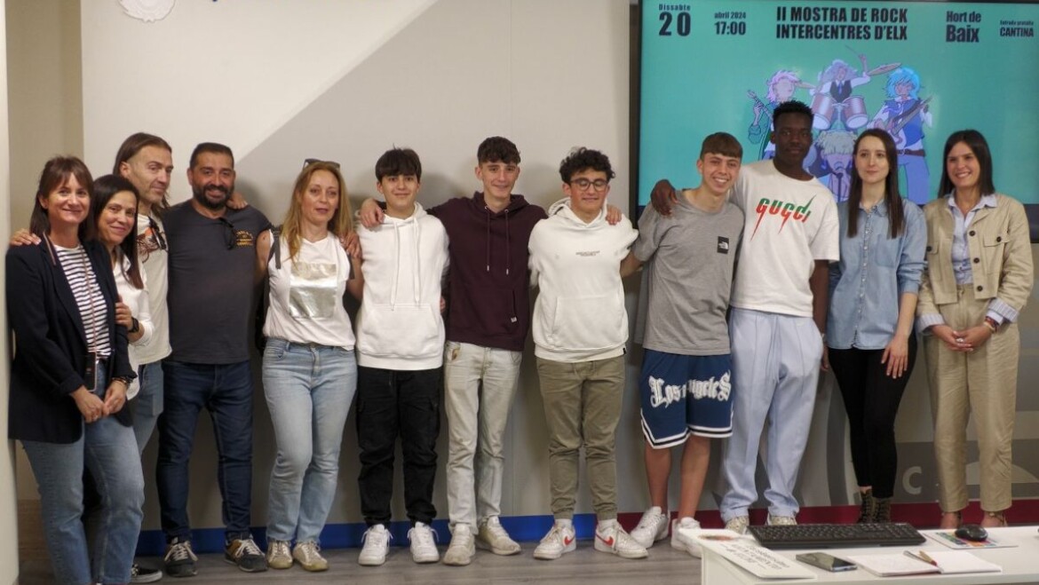 Más de 170 alumnos participarán en la II Mostra de Rock Intercentres d’Elx