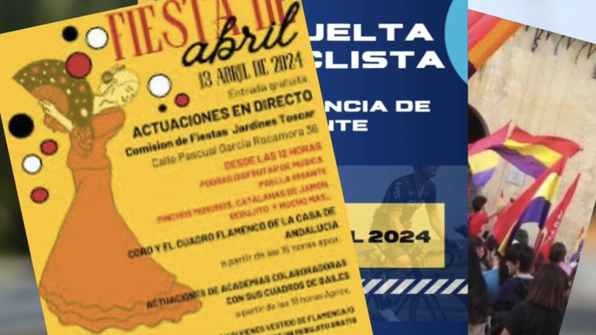 Eventos con cortes de calle o limitación de estacionamiento previstos del 12 al 18 de abril