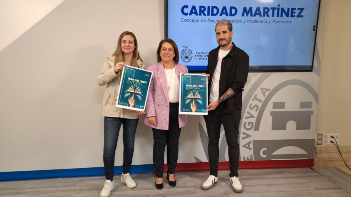 La Fira del Llibre d’Elx es dona cita els dies 19, 20, 21 d’abril amb autors locals i nacionals