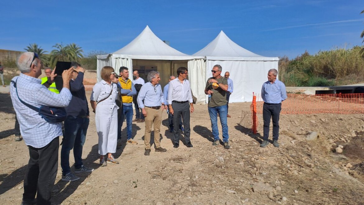 Comienzan las obras de restauración del cauce del río Vinalopó a la altura de El Derramador