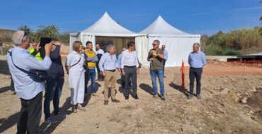 Comienzan las obras de restauración del cauce del río Vinalopó a la altura  de El Derramador