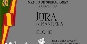 Més de 400 persones juraran bandera este dissabte a Elx