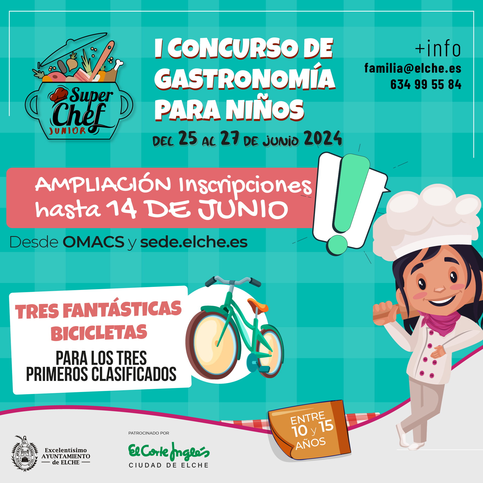 EMAIL superchef junior CAS