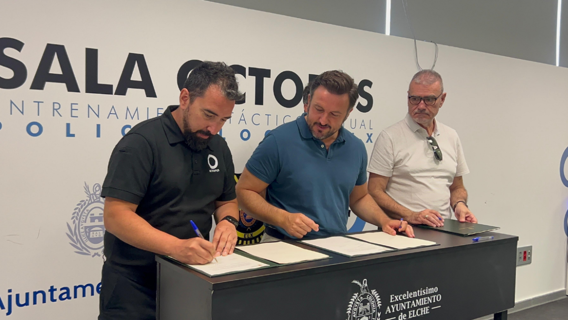 L’Ajuntament renova l’ús d’un programari pioner d’entrenament tàctic per a la Policia Local d’Elx