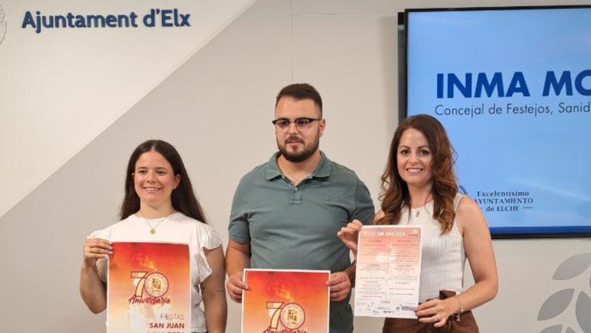 La Comisión de Fiestas del Raval celebra 70 años con su programación de actos en honor a San Juan