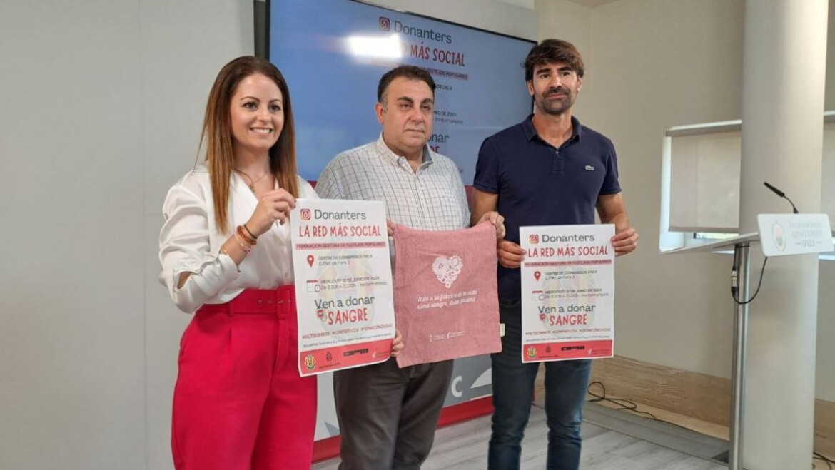 Elche apoya la nueva edición del Maratón de Donación de Sangre de la Gestora de Festejos