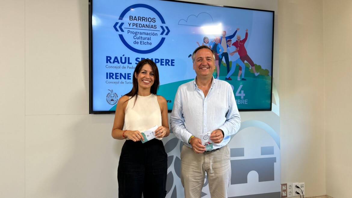 Se amplía la programación cultural a más barrios y pedanías de Elche