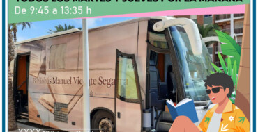 Debido a una avería el bibliobús no prestará servicio este martes y jueves en Arenales del Sol