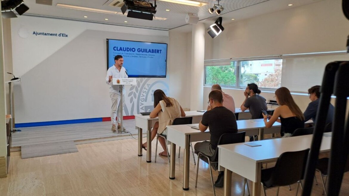 Elx destina 500.000 euros a la renovació i millora de les voreres en barris i pedanies