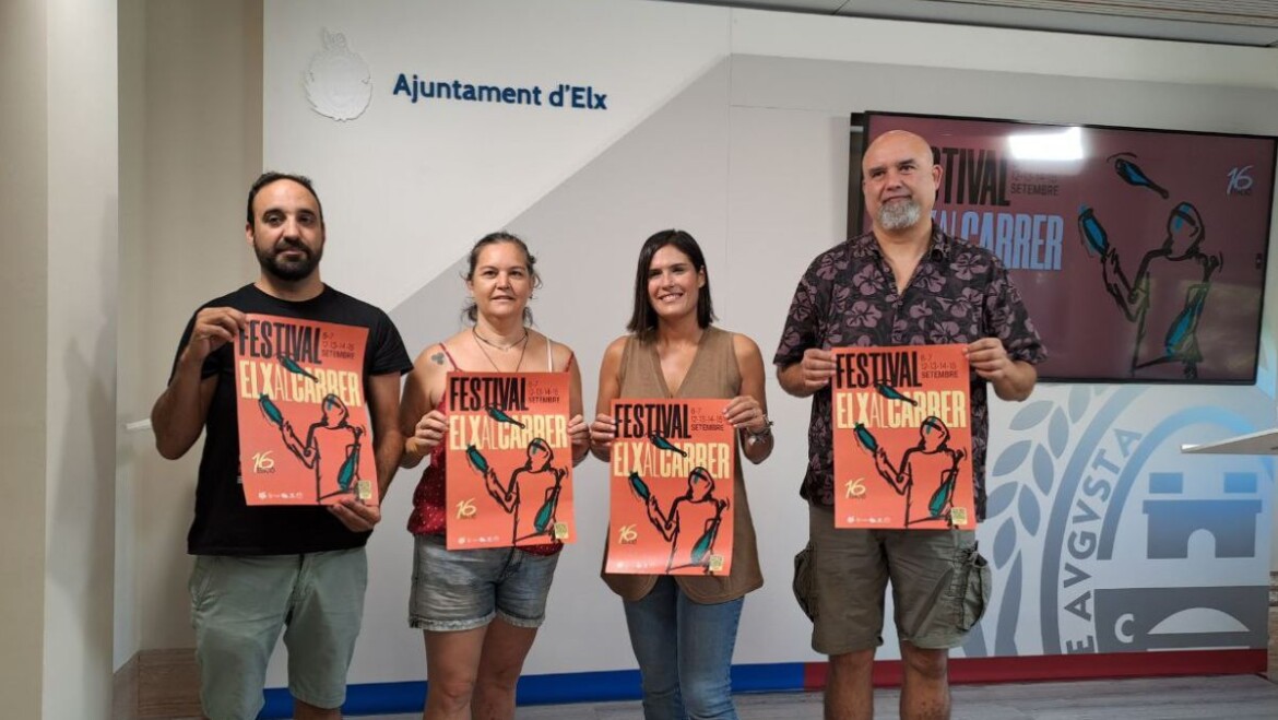 La XVI edición de ‘Elx al Carrer’ sacará la danza, música o teatro a las plazas y calles de la ciudad