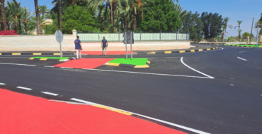 Finalizan las obras del carril para bicis y peatones que une el casco urbano de Elche con la pedanía de Asprillas