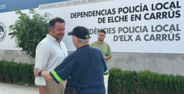 Comienzan las obras del retén permanente de la Policía Local en Carrús