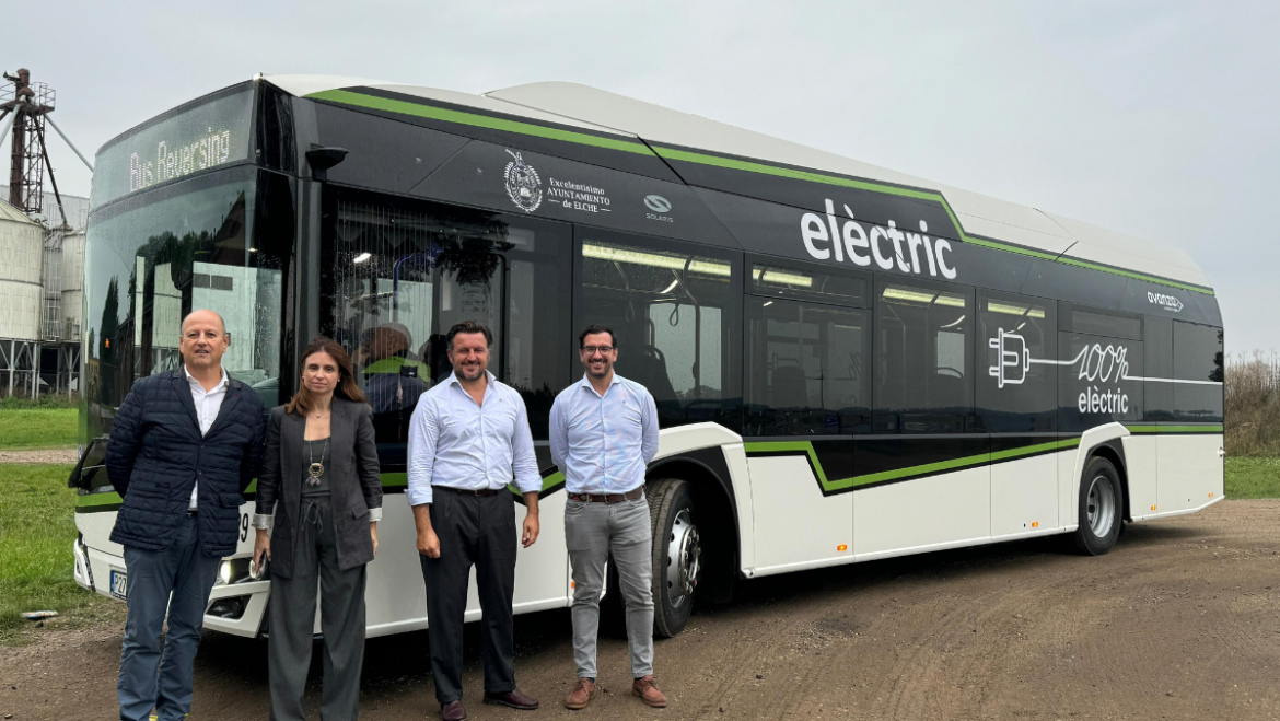 Elche incorpora seis nuevos autobuses 100% eléctricos a su flota a partir de octubre