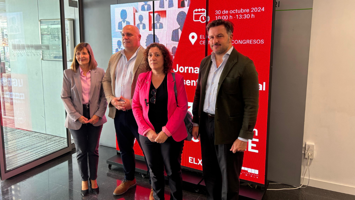 Elche aborda el absentismo laboral en una jornada con sindicatos y patronal