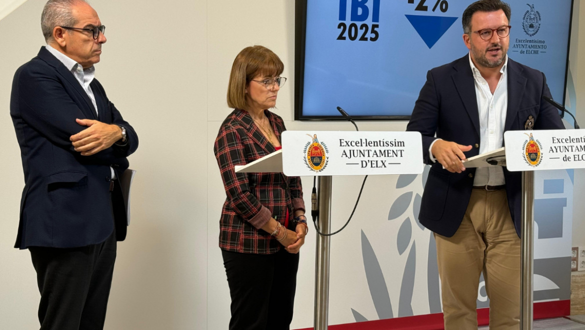 El govern municipal anuncia una baixada de l’IBI del 2% per a 2025