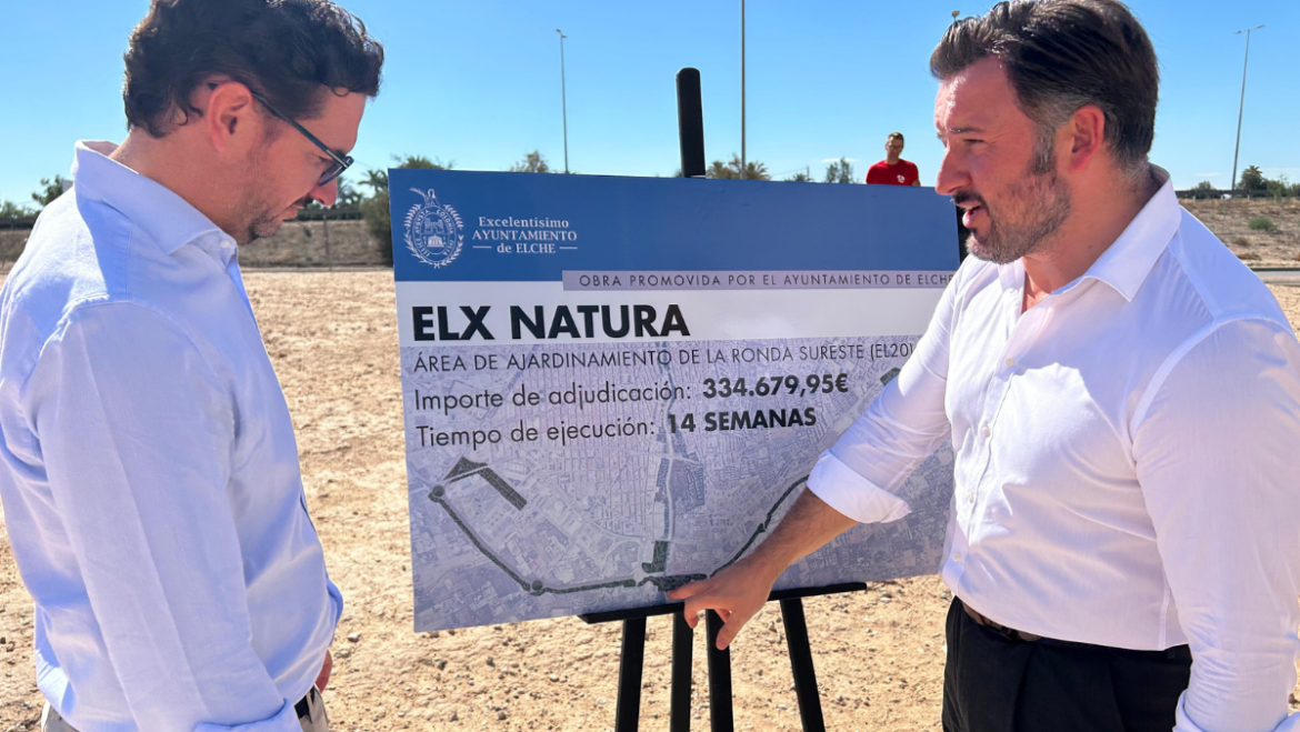 El Ayuntamiento adjudica Elx Natura, el proyecto que convertirá la ronda sur en el pulmón verde de la ciudad