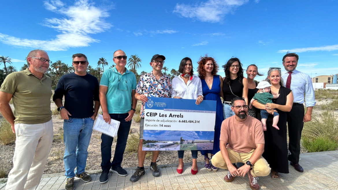 El nou col·legi Les Arrels tindrà un pressupost de 6,6 milions d’euros i 14 mesos de termini d’execució