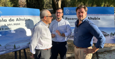 Luz verde a las obras de la nueva pasarela peatonal de Altabix