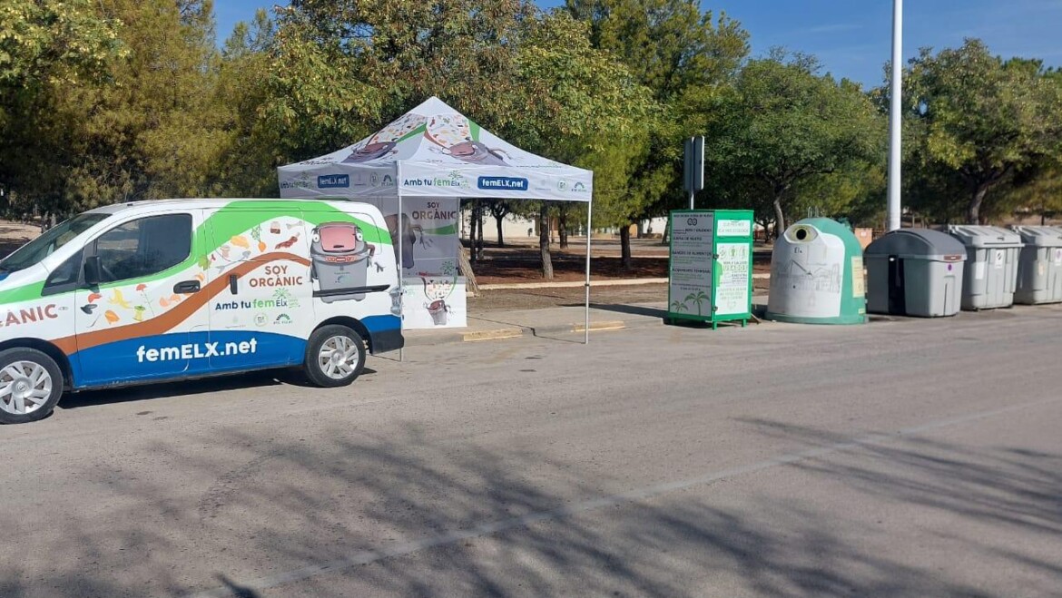 Una nueva ruta de recogida de residuos orgánicos recorrerá las partidas de Carrús, El Pla y Peña Las Águilas