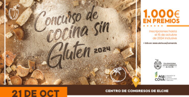 Comercio convoca el I Concurso de Cocina sin Gluten de Elche