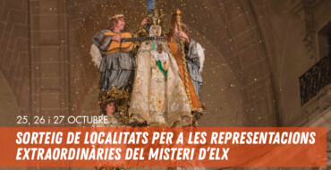 Cerca de 2.000 personas se inscriben al sorteo de localidades del Misteri d’Elx