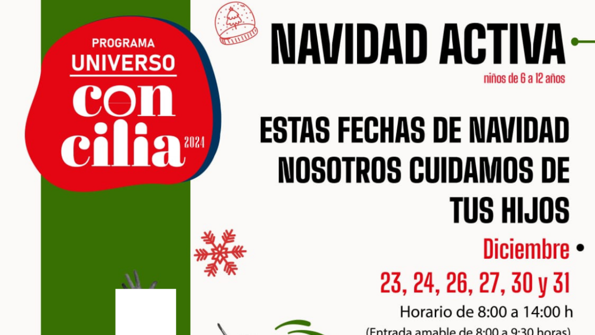 El programa Univers Concilia reforça les seues activitats en època nadalenca