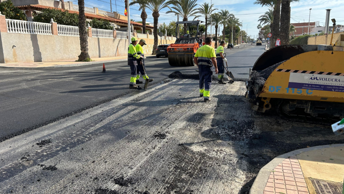 El plan de asfaltado en pedanías se centra en El Altet