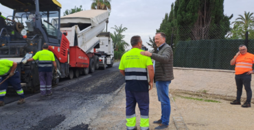Continúa el plan de asfaltado de carreteras y caminos en pedanías
