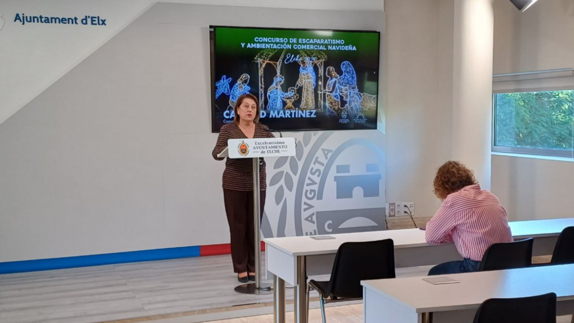 Elche convoca una nueva edición del Concurso de Escaparatismo y Ambientación Navideña