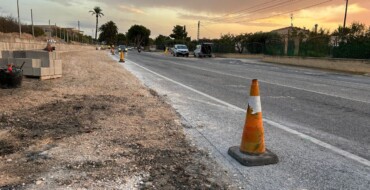 Diputación comienza las obras de ensanche de la plataforma en la carretera CV-875