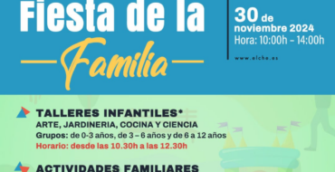 Elche celebra la Fiesta de la Familia el 30 de noviembre