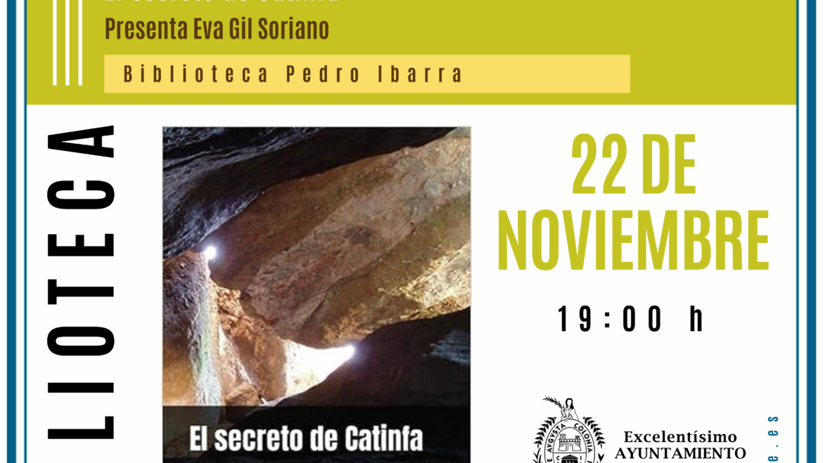 El autor ilicitano Victoriano Canales presenta su libro «El secreto de Catinfa» en la Biblioteca Pedro Ibarra