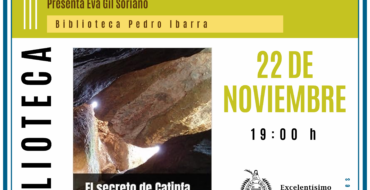 El autor ilicitano Victoriano Canales presenta su libro «El secreto de Catinfa» en la Biblioteca Pedro Ibarra