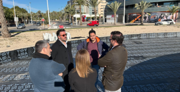 Comienzan las obras de reparación de la fuente ornamental de Altabix