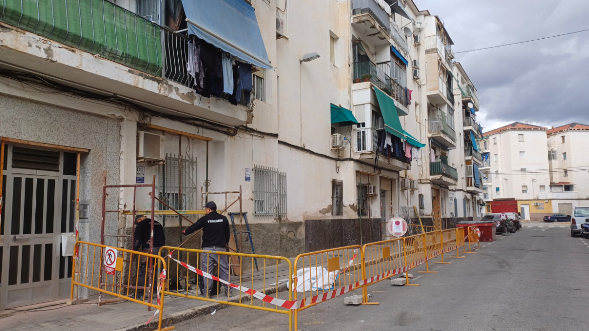 Comença la rehabilitació estructural del bloc 3 de Sant Antoni