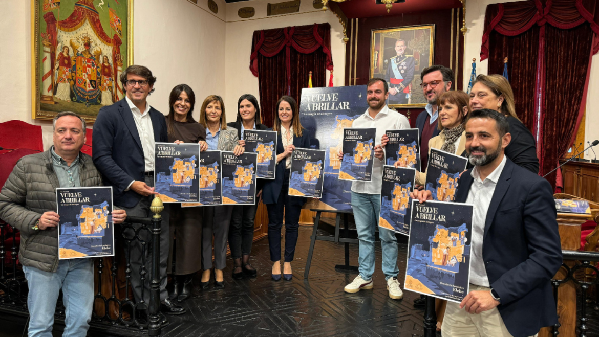 La Navidad en Elche ‘Vuelve a brillar’ con más de un centenar de actividades hasta el 6 de enero