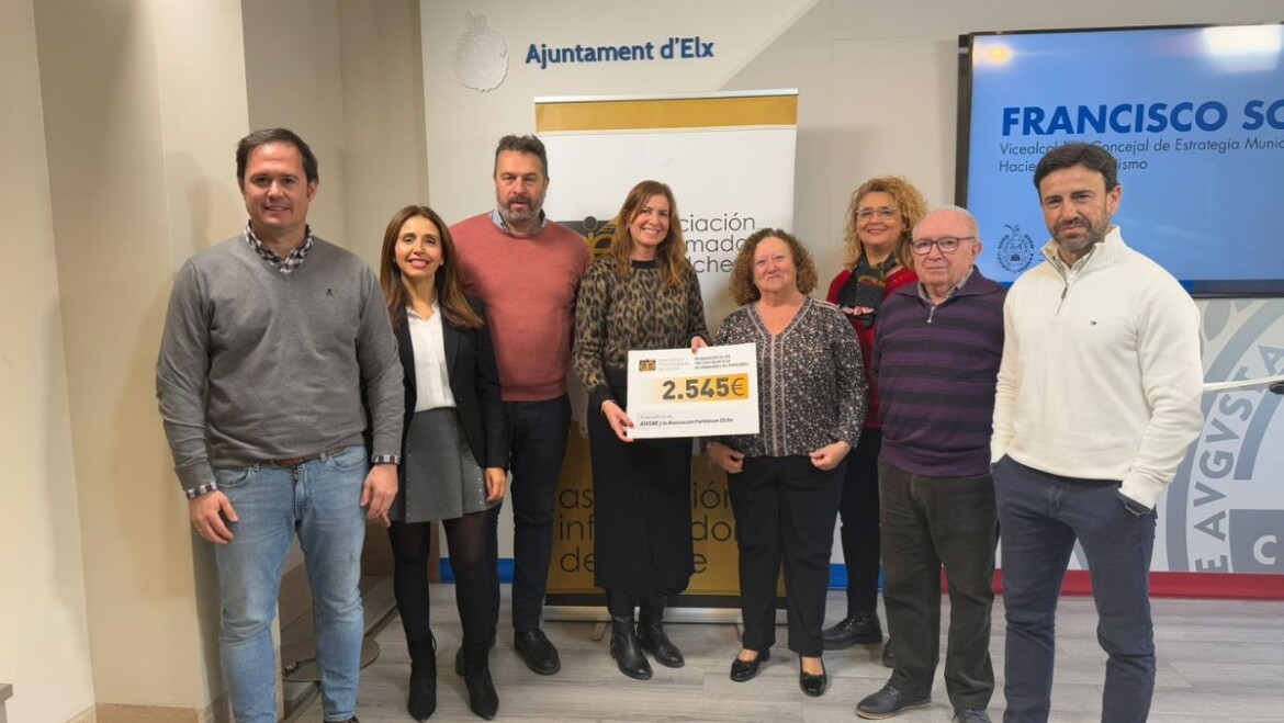 ASFEME i Associació de Parkinson, beneficiàries del recaptat en el partit Populars-Informadors