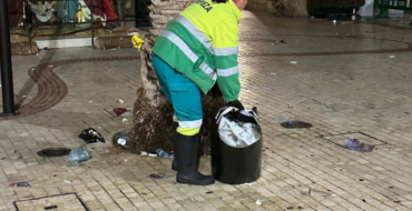 Limpieza recoge algo más de 400.000 kilos de residuos los días de Navidad y Año Nuevo