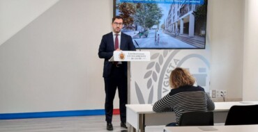 La reurbanización del entorno de Santa María formará parte de un corredor verde que conecte con el parque municipal