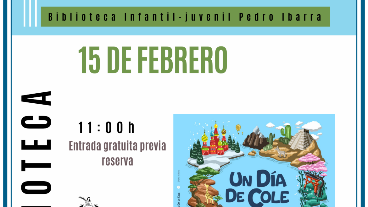 Actividad familiar en la Biblioteca Infantil-Juvenil Pedro Ibarra