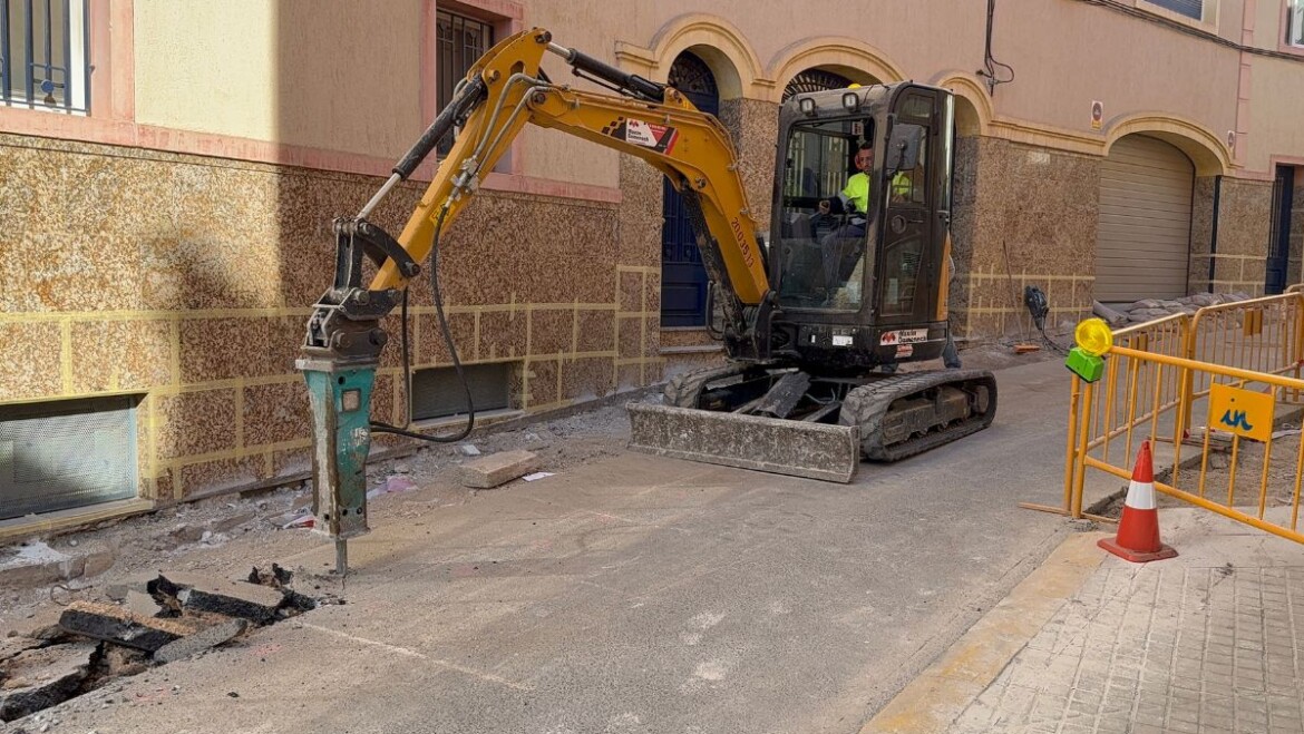 El Ayuntamiento inicia las obras de mejora de la accesibilidad en la calle Bufart